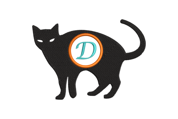 Black Cat Letter D: A Seasonal Embroidery Review