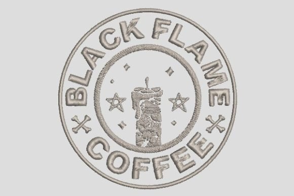 Black Flame Coffee: A Seasonal Embroidery Review