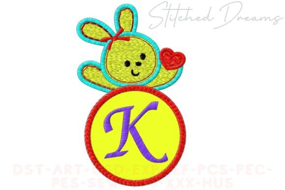 Bunny Applique Letter K: A Designer Review