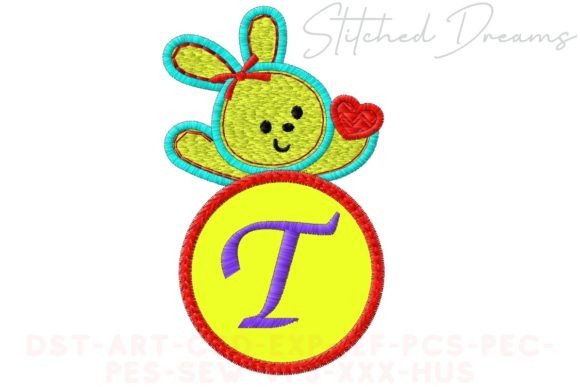 Bunny Applique Letter T: A Designer Review