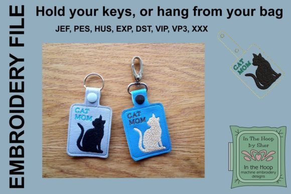 Cat Mom Key Fob: A Designer's Craft Fair Review