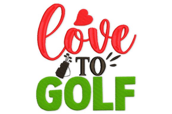 Golf Embroidery Design Review for Etsy Sellers