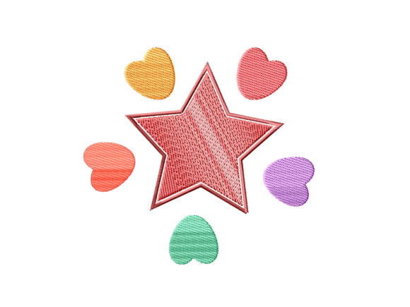 Star and Love Icon Embroidery Design Review