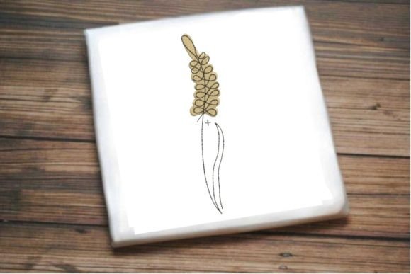 Wheat Ear One Line Flower: A Boutique Review
